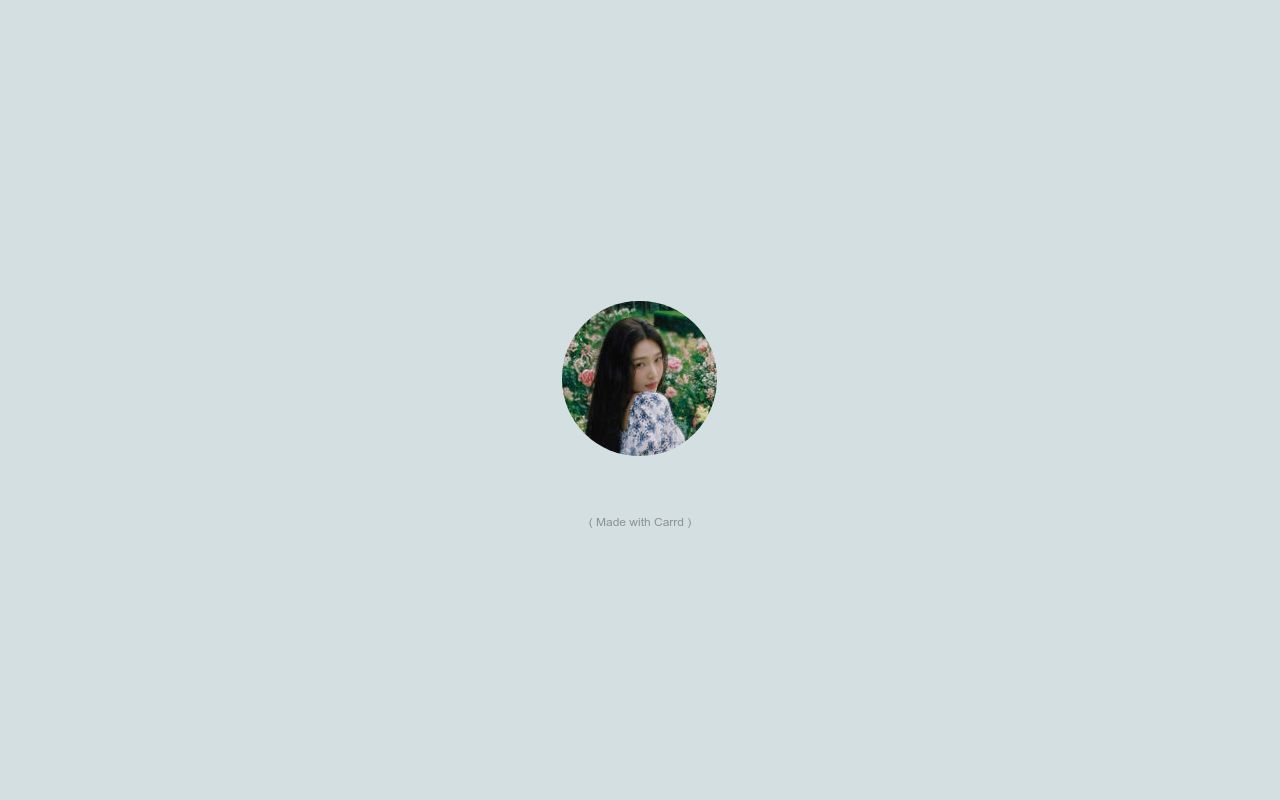 Carrd profile picture for @evers